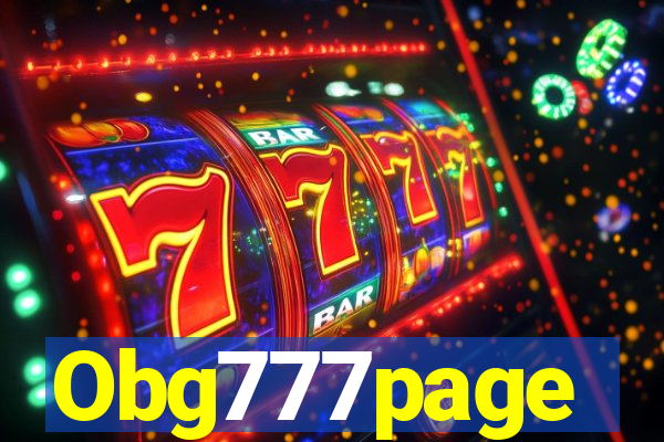 Obg777page