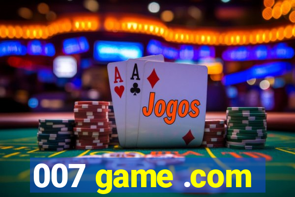 007 game .com