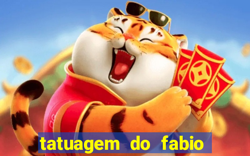 tatuagem do fabio goleiro do cruzeiro