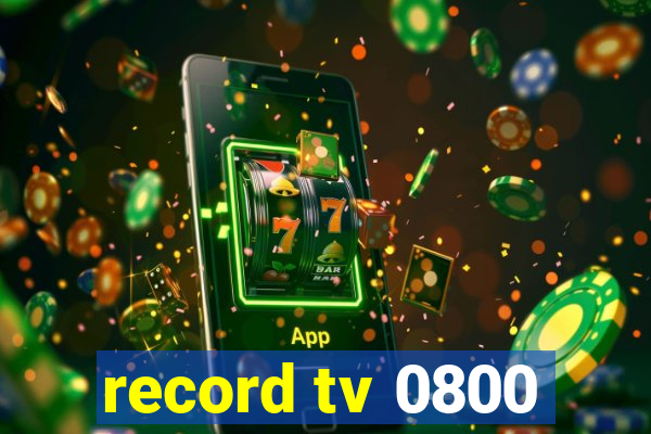 record tv 0800