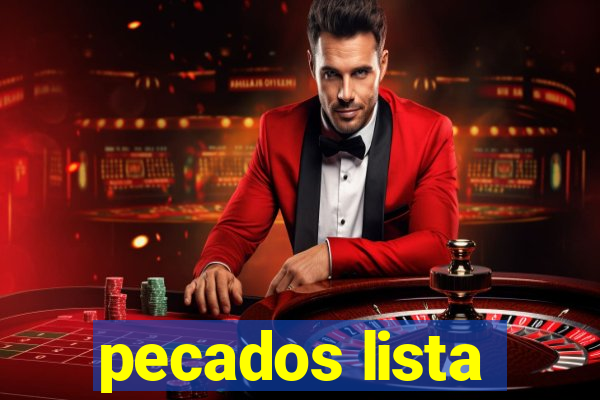 pecados lista