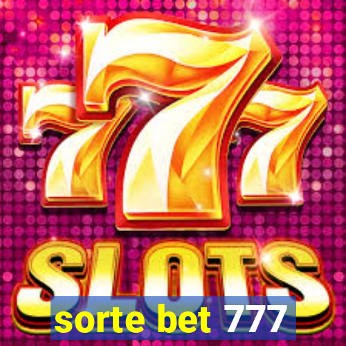 sorte bet 777
