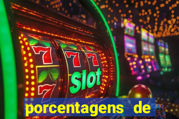 porcentagens de jogos pagantes