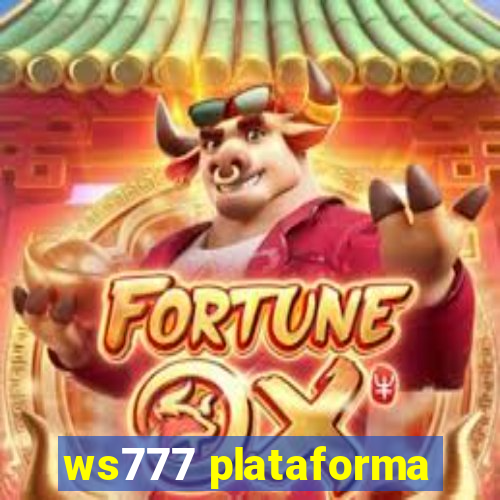 ws777 plataforma