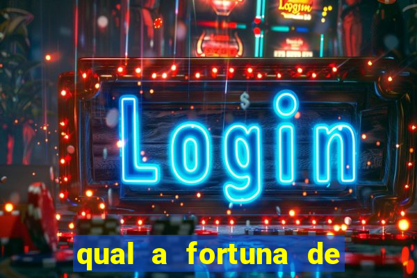 qual a fortuna de mari maria