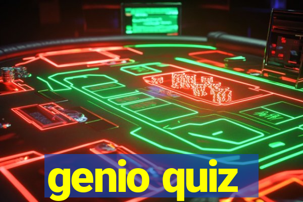 genio quiz