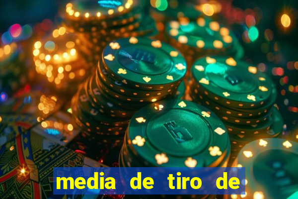media de tiro de meta por jogo