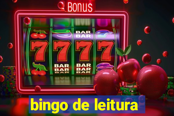 bingo de leitura