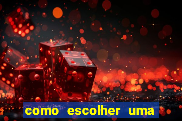 como escolher uma boa cartela de bingo
