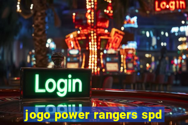 jogo power rangers spd