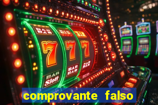 comprovante falso de 50 reais