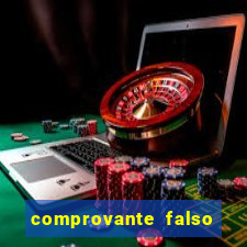 comprovante falso de 50 reais