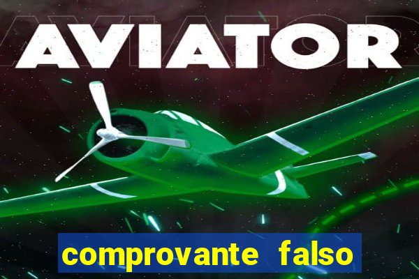 comprovante falso de 50 reais
