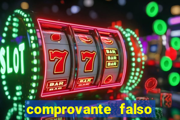 comprovante falso de 50 reais