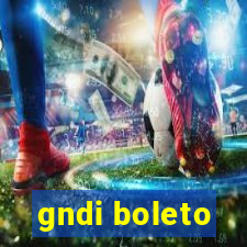 gndi boleto