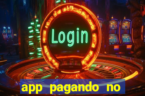 app pagando no cadastro via pix