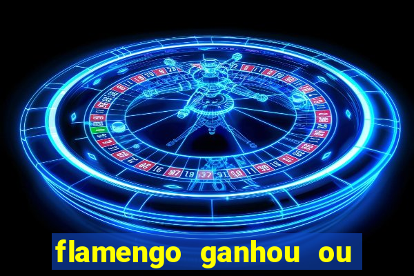 flamengo ganhou ou perdeu hoje
