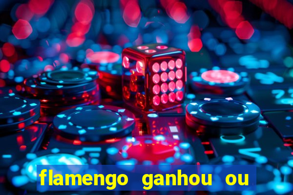 flamengo ganhou ou perdeu hoje