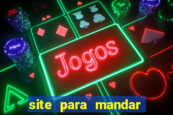 site para mandar cartas para presos