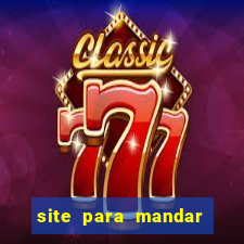 site para mandar cartas para presos