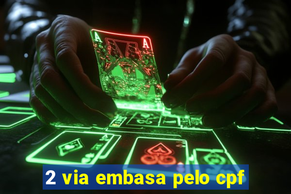 2 via embasa pelo cpf