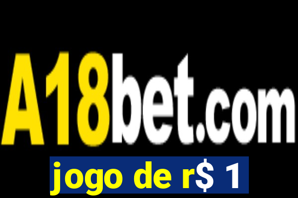 jogo de r$ 1