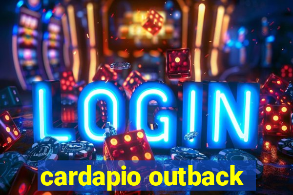 cardapio outback