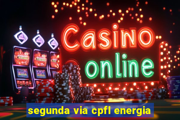 segunda via cpfl energia