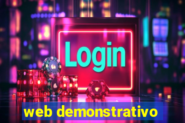 web demonstrativo