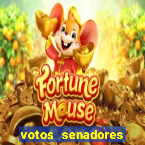 votos senadores impeachment moraes