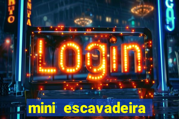 mini escavadeira aluguel rj