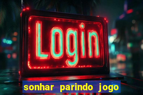 sonhar parindo jogo do bicho