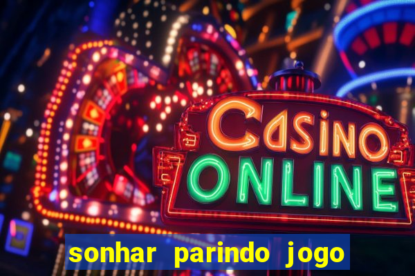 sonhar parindo jogo do bicho