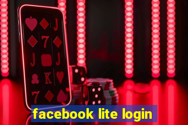 facebook lite login