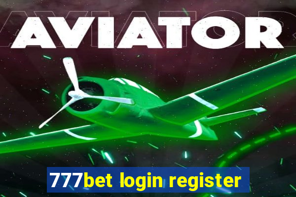 777bet login register
