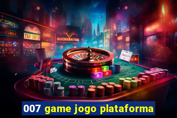 007 game jogo plataforma