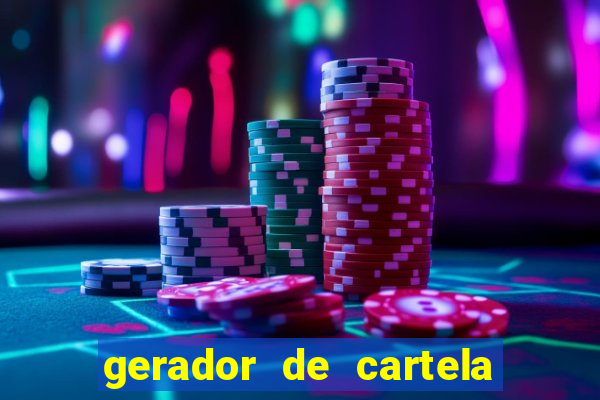 gerador de cartela de bingo
