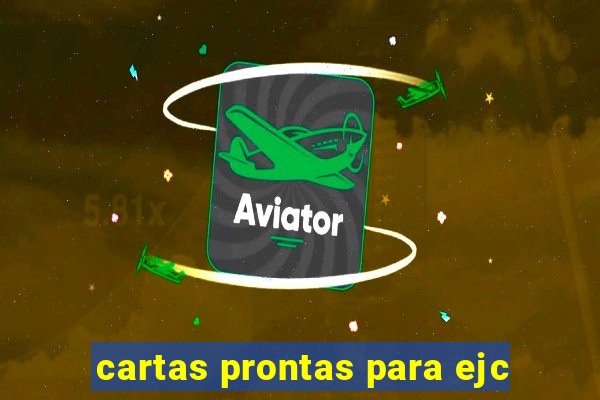 cartas prontas para ejc