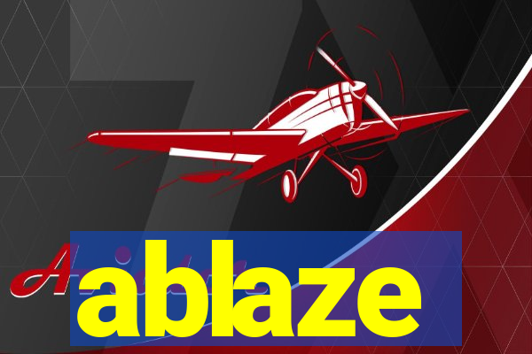 ablaze