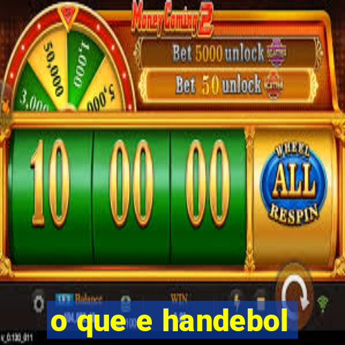 o que e handebol