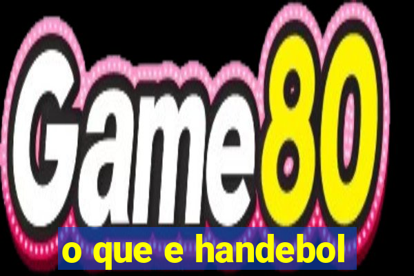 o que e handebol