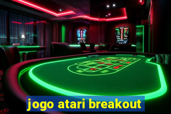 jogo atari breakout