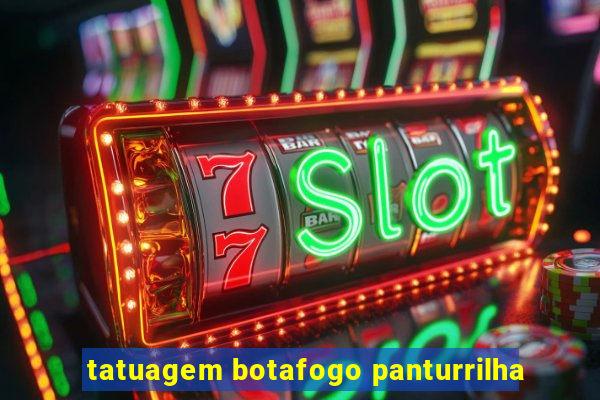 tatuagem botafogo panturrilha