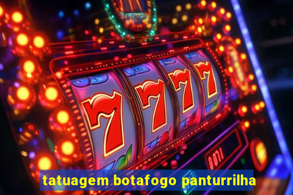 tatuagem botafogo panturrilha