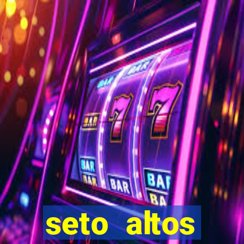 seto altos parâmetros para mim e para os outros