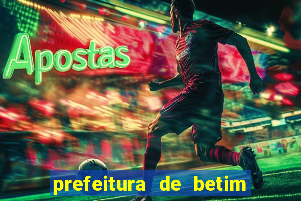 prefeitura de betim - contracheque