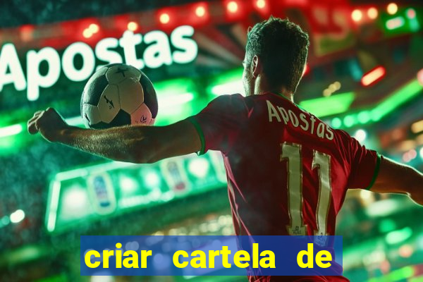 criar cartela de bingo no word
