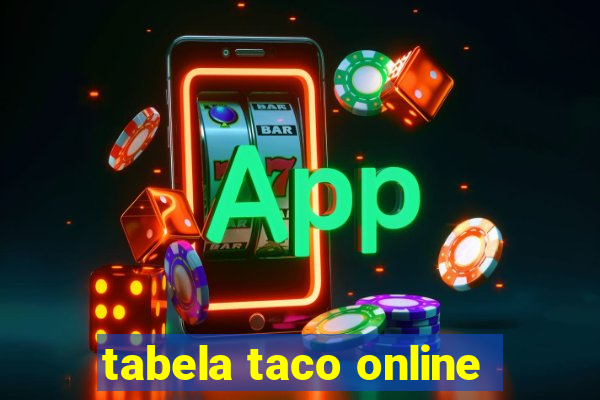 tabela taco online