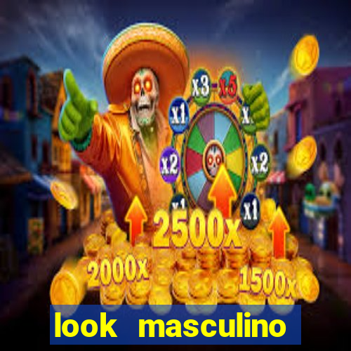 look masculino blazer cinza