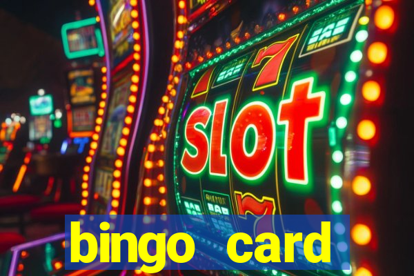 bingo card generator with pictures